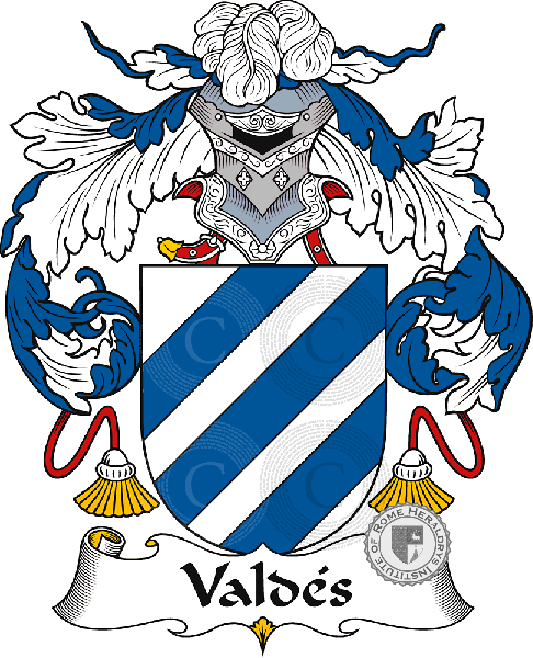 Coat of arms of family Valdés I