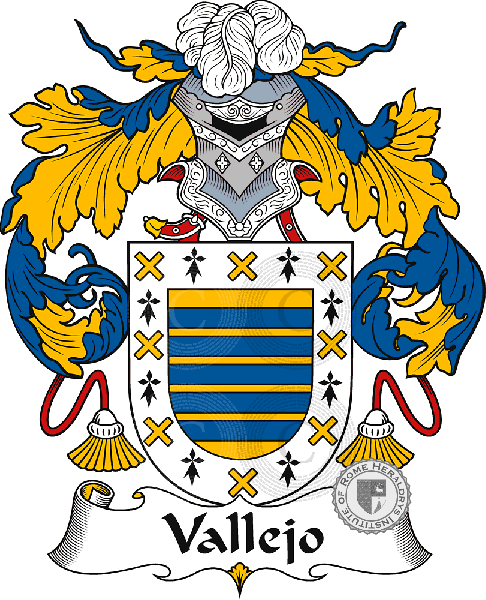 Coat of arms of family Vallejo