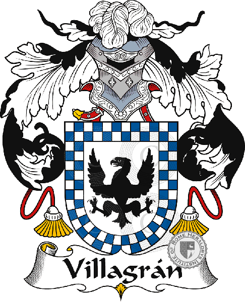 Escudo de la familia Villagrán