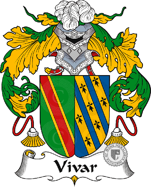 Coat of arms of family Vivar