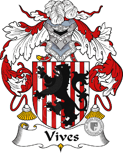 Coat of arms of family Vives
