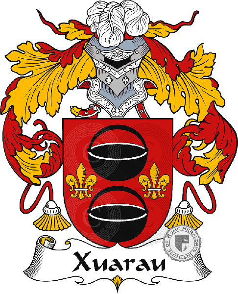 Escudo de la familia Xuarau
