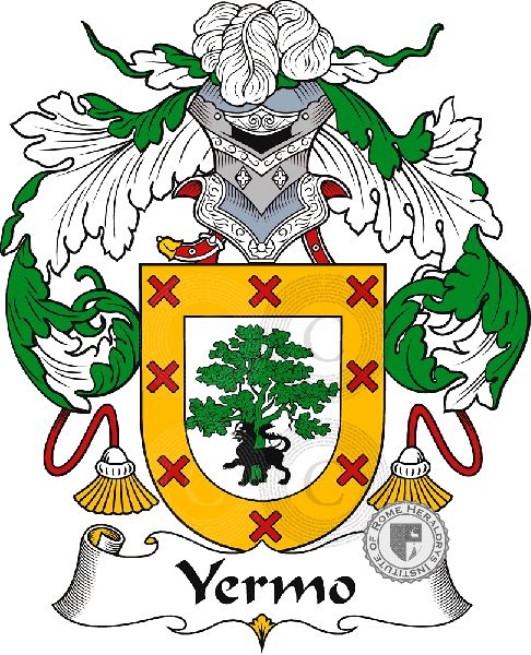 Coat of arms of family Yermo