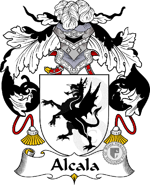 Escudo de la familia Alcala II