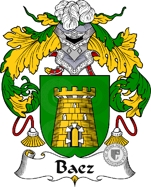 Coat of arms of family Baez