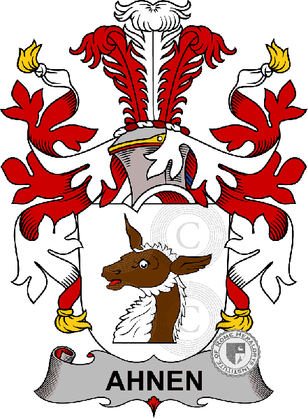 Coat of arms of family Ahnen