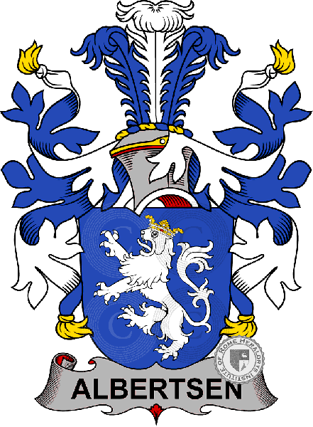 Coat of arms of family Albertsen