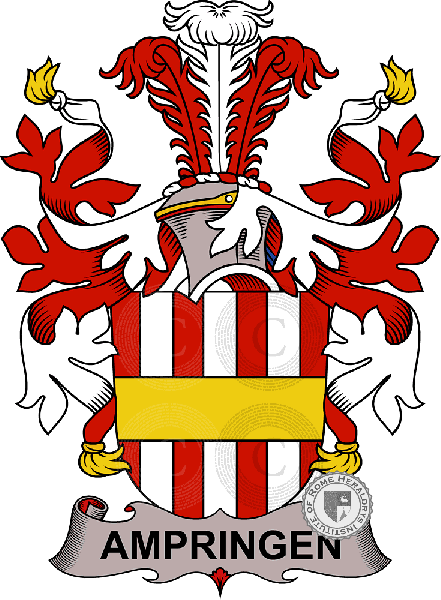 Escudo de la familia Ampringen or Ambring