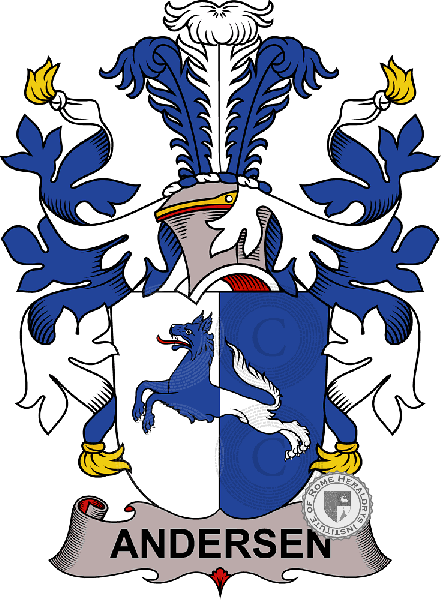 Wappen der Familie Andersen or Andreasen