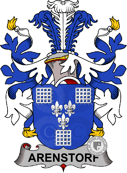 Escudo de la familia Arenstorf or Arnstorph