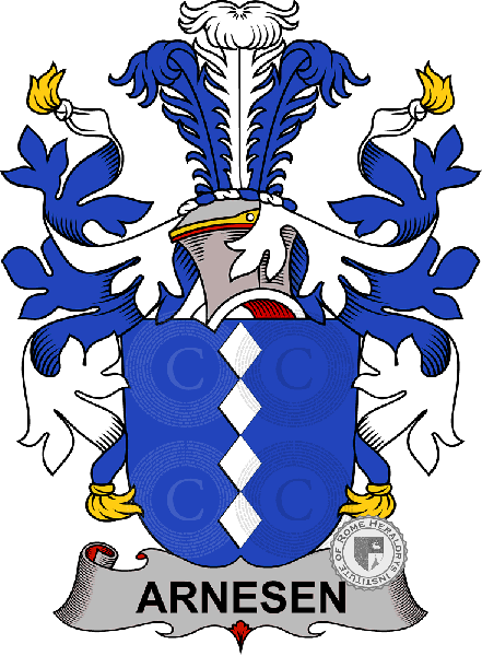 Escudo de la familia Arnesen