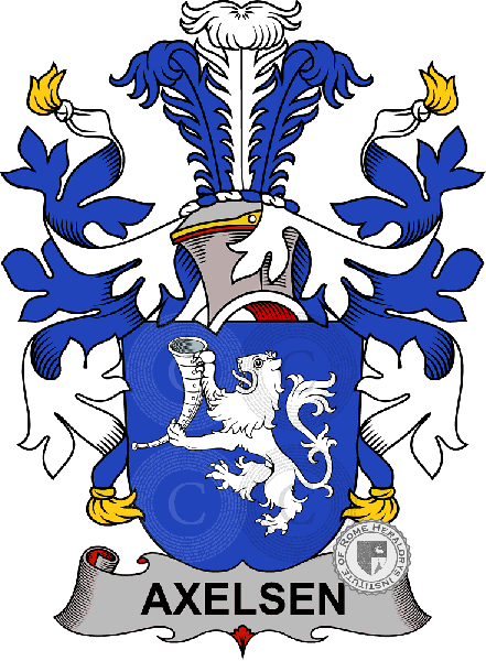 Coat of arms of family Axelsen