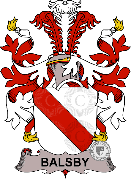 Coat of arms of family Balsby