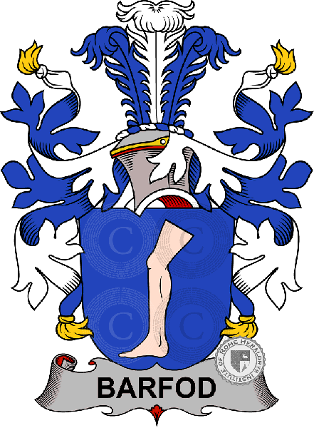 Coat of arms of family Barfod