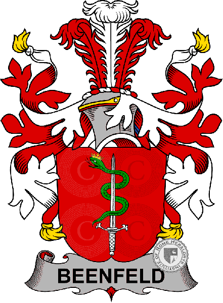 Coat of arms of family Beenfeld