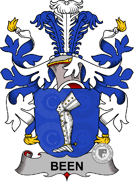 Coat of arms of family Been
