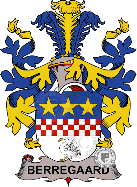 Coat of arms of family Berregaard