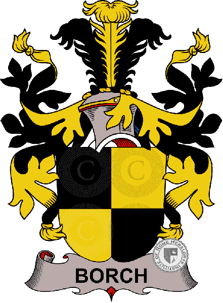 Wappen der Familie Borch