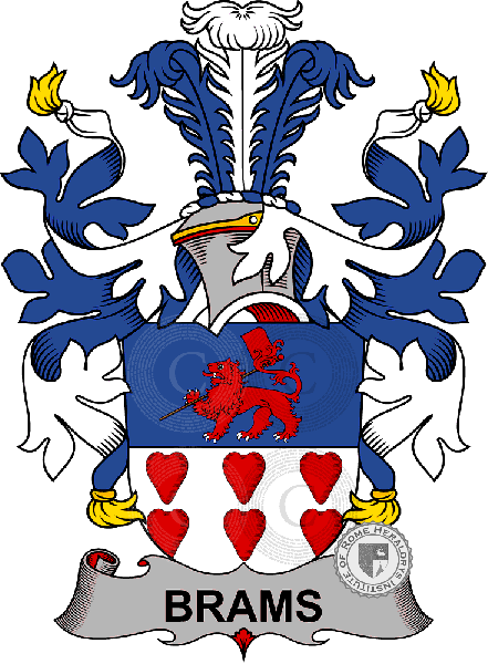 Coat of arms of family Brams