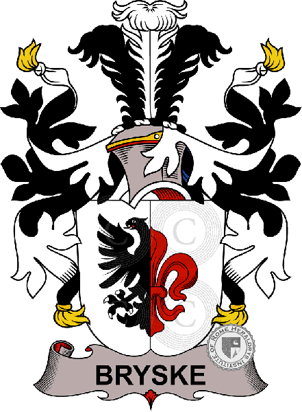 Coat of arms of family Bryske