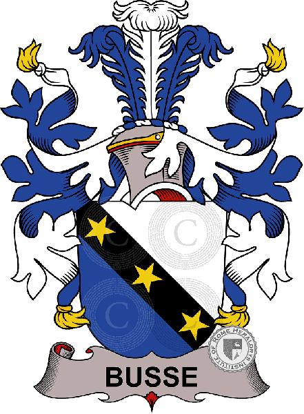 Coat of arms of family Busse