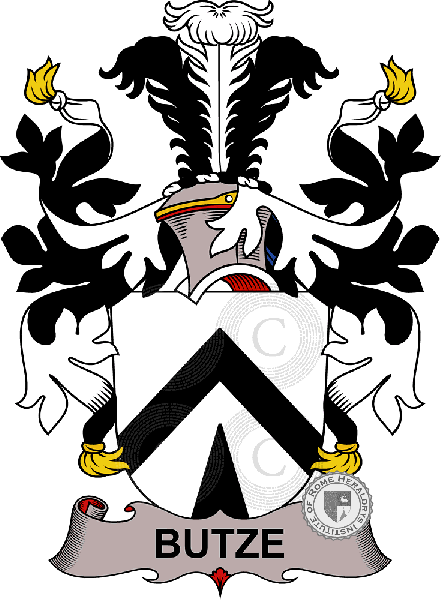 Coat of arms of family Butze