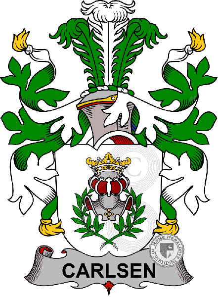 Escudo de la familia Carlsen or Karlsen