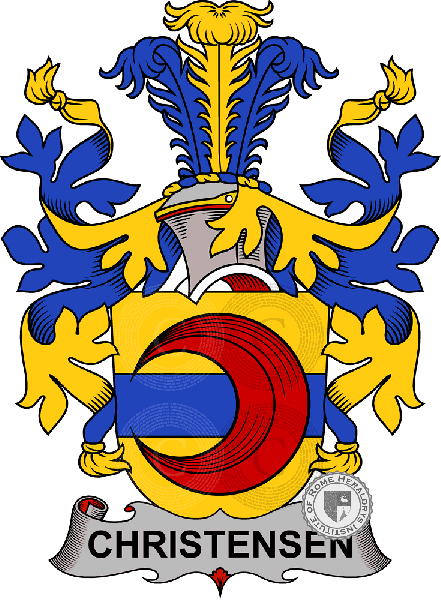 Coat of arms of family Christensen