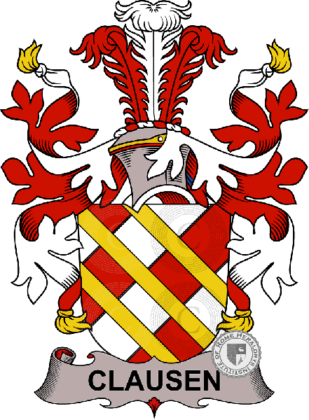 Coat of arms of family Clausen