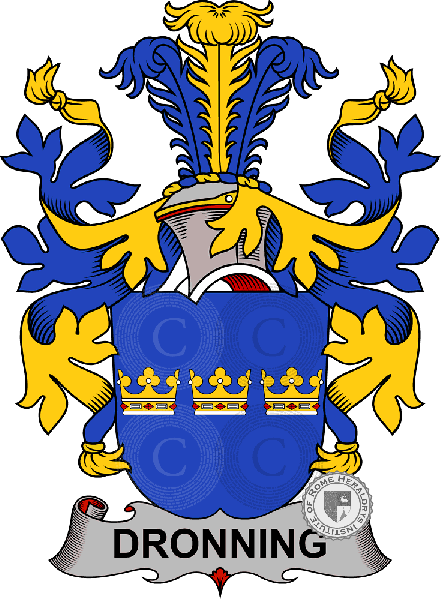 Escudo de la familia Dronning