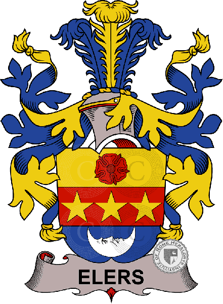 Coat of arms of family Elers