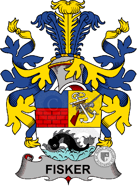 Wappen der Familie Fisker
