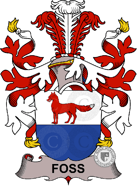 Coat of arms of family Foss