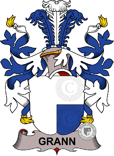 Coat of arms of family Grann