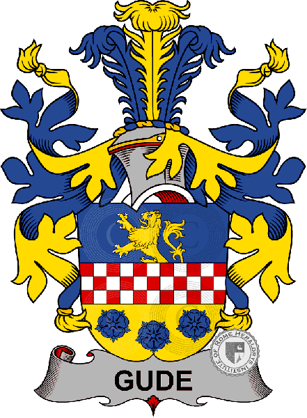 Coat of arms of family Gude