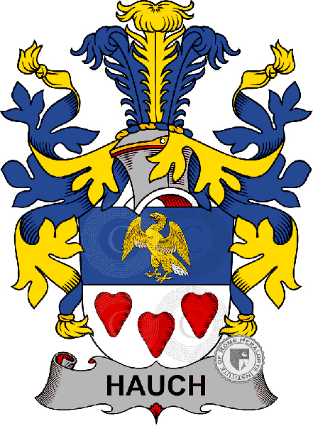 Wappen der Familie Hauch