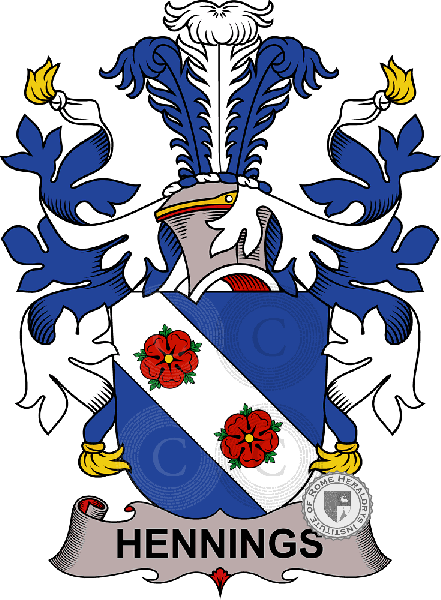 Wappen der Familie Hennings