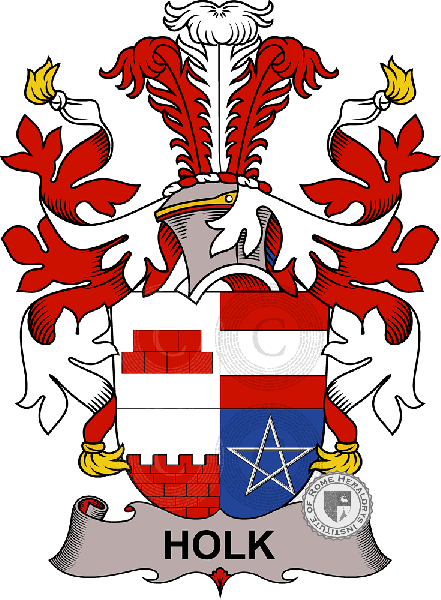 Coat of arms of family Holk