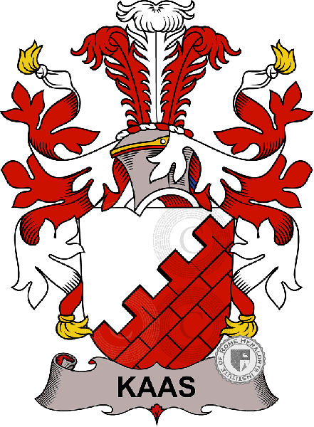 Coat of arms of family Kaas