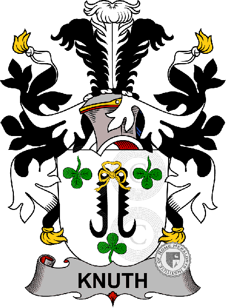 Coat of arms of family Knuth