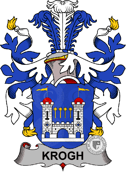 Coat of arms of family Krogh