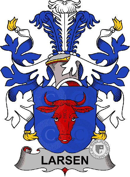Coat of arms of family Larsen