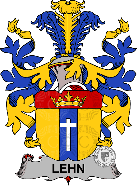 Coat of arms of family Lehn