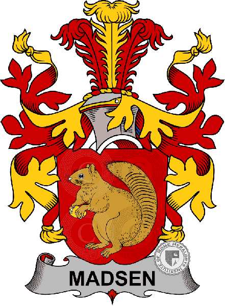 Wappen der Familie Madsen