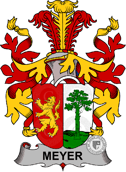 Coat of arms of family Meyer