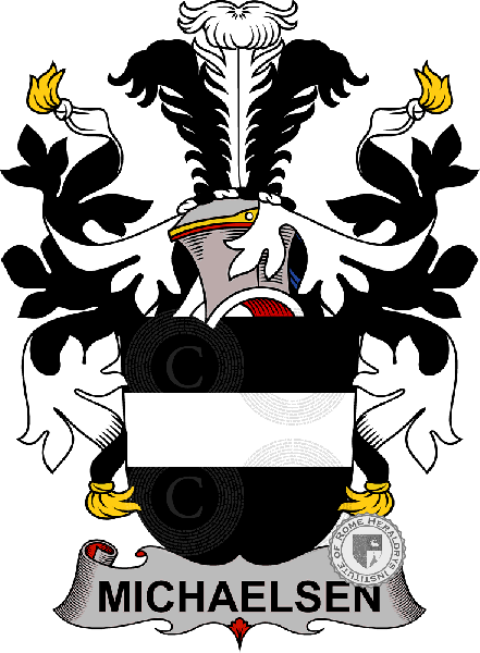 Coat of arms of family Michaelsen or Michelsen