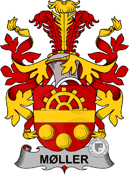 Escudo de la familia Moller (Germanic Origin)