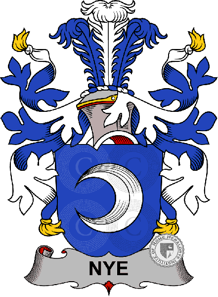 Coat of arms of family Nye