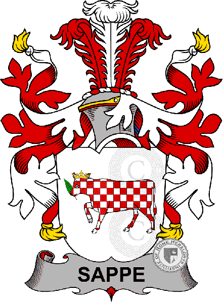 Wappen der Familie Sappe
