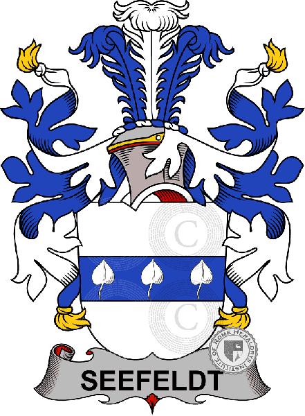 Coat of arms of family Seefeldt